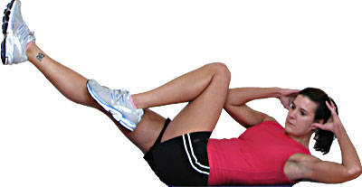 Why not try a few bicycle crunches